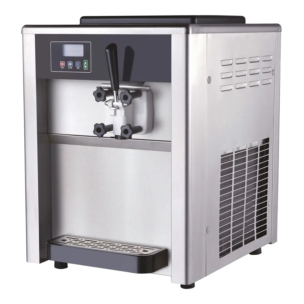 Machine à sundae et yaourt glacé professionnelle de comptoir un parfum - Sylco 125CS21
