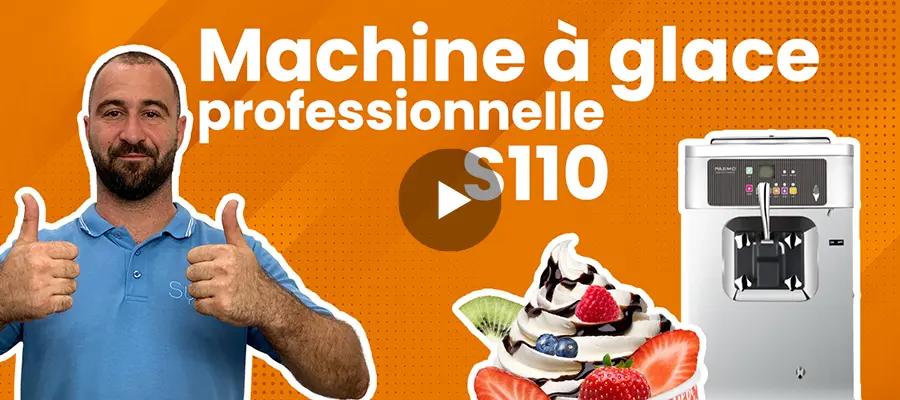 You are currently viewing La machine à glace professionnelle S110 sur YouTube !